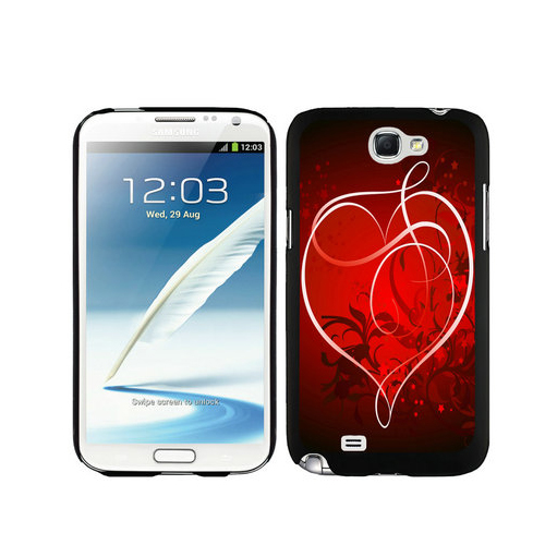 Valentine Love Samsung Galaxy Note 2 Cases DNR | Women - Click Image to Close